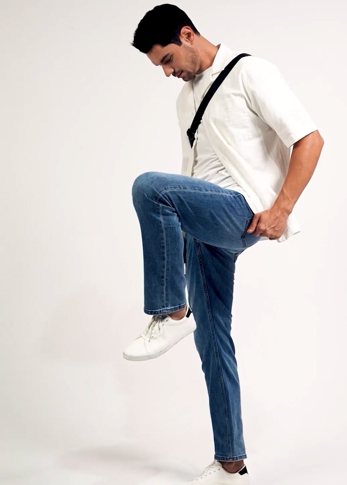 Slim Tapered Fit Medium-Stretch Jeans