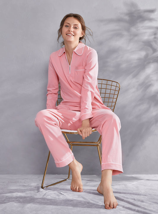 Pajamas for Women Cotton Soft Long Sleeve